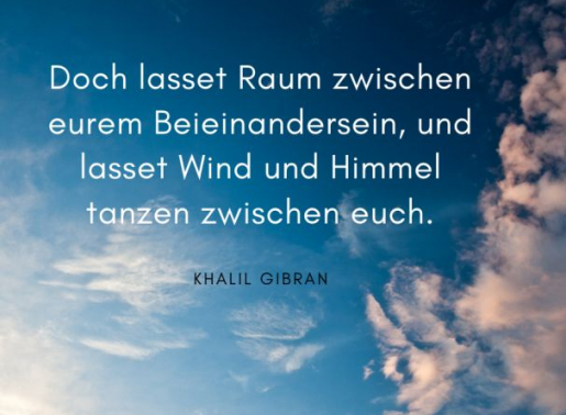 Emotional verbunden, aber auf ansteckungsfreier Distanz